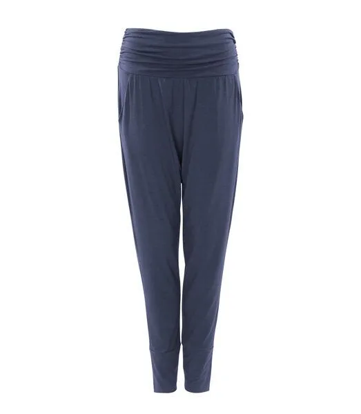 Jaya Jaya MARI TENCEL - Damen - Yoga + Loungepants aus softem Tencel/Biobauwollmix, Nightblue/blau, – Produktbild 3 von 3