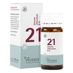 Biochemie Pflüger Biochemie Pflüger 21 Zincum chloratum D6 Tabletten – Produktbild 1 von 1