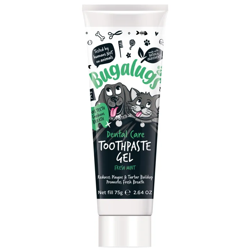 Bugalugs Bugalugs Zahngel für Hunde & Katzen 75 g – Produktbild 1 von 2