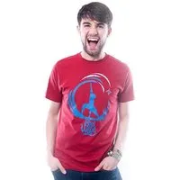 108 Degrees 108 Degrees Feel Wave T-Shirt rot – Produktbild 1 von 1