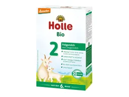 Holle Holle Bio-Anfangsmilch auf Ziegenmilchbasis 2 Demeter nach dem 6. Monat, 400 g – Produktbild 1 von 1