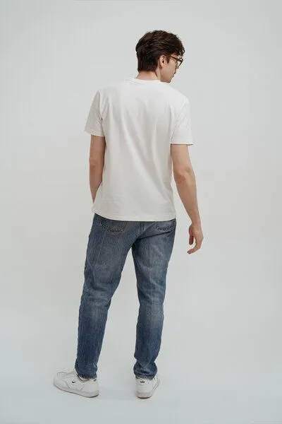 Kultgut Kultgut Biofair Artdesign Shirt aus recycelte Biobaumwolle / Driving my way, Natur, – Produktbild 3 von 4