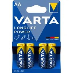 Varta 4 Varta Batterien 'Longlife Power' Mignon AA, LR6 – Produktbild 1 von 1