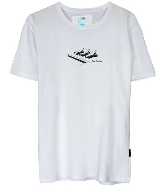 Gary Mash GARY MASH Shirt Pool Position aus Biobaumwolle, Weiß, – Produktbild 2 von 4