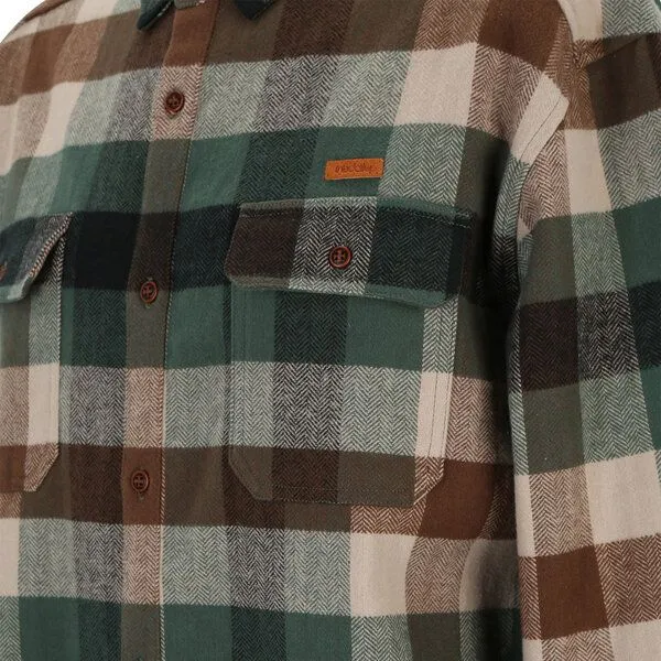 Iriedaily Iriedaily Lumber Fella Shirt, Jungle green (grün), – Produktbild 3 von 4