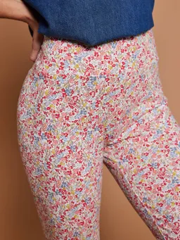 Envie De Fraise Damen Leggings Mama-Tochter-Capsule BLUMIG ENVIE DE FRAISE – Produktbild 1 von 1