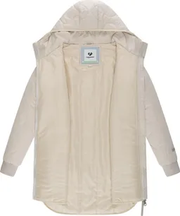 ragwear ragwear Fellimitatmantel Longeddy Kuscheliger Plüschmantel mit Kapuze – Produktbild 1 von 1