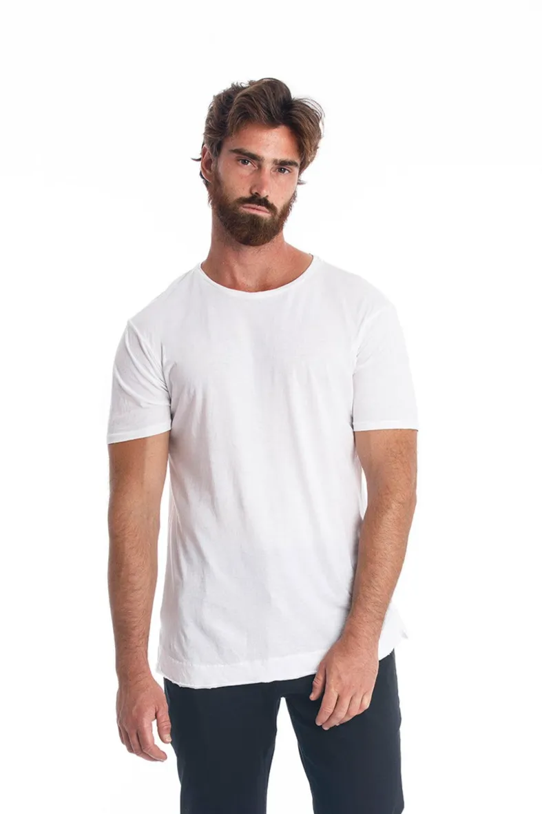 RAVENS VIEW IBIZA RAVENS VIEW IBIZA Herren vegan T-Shirt Rick Gebogen Weiß, Weiß, – Produktbild 2 von 2