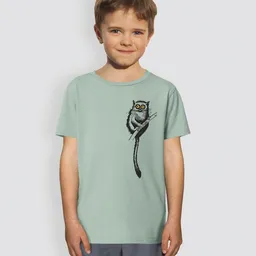little kiwi little kiwi Kinder T-Shirt, "Maki", Carribien Bue – Produktbild 1 von 1