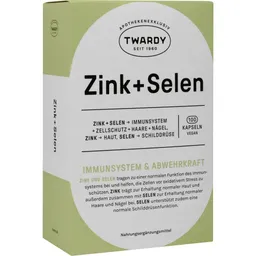 TWARDY Zink + Selen vegan 100 St Kapseln – Produktbild 1 von 1