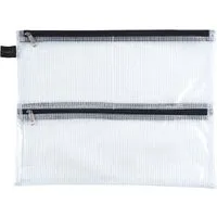 FolderSys FolderSys Vierkammer-Kleinkram-Beutel 343 x 270 mm – Produktbild 1 von 1