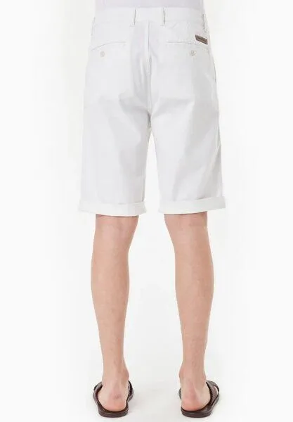 ORGANICATION ORGANICATION Regular-Fit Shorts aus Bio-Baumwolle, White, – Produktbild 4 von 4
