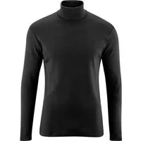 Living Crafts Living Crafts - Herren Rollkragen-Shirt (100% Bio-Baumwolle), Schwarz, – Produktbild 2 von 5