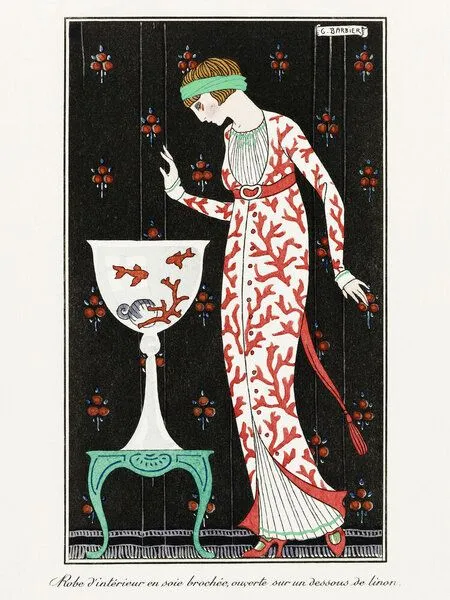 Photocircle Photocircle Poster / Leinwandbild - Costumes Parisiens von George Barbier – Produktbild 1 von 8