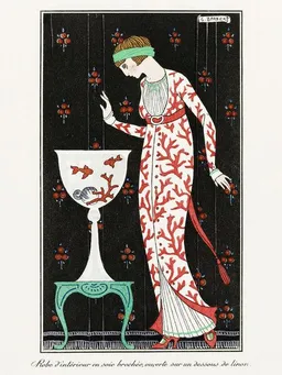 Photocircle Photocircle Poster / Leinwandbild - Costumes Parisiens von George Barbier – Produktbild 1 von 1