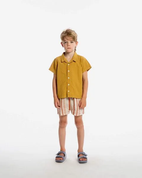 MATONA Matona Kurze Hose | Classic Shorts | aus Leinen, Striped, – Produktbild 3 von 4