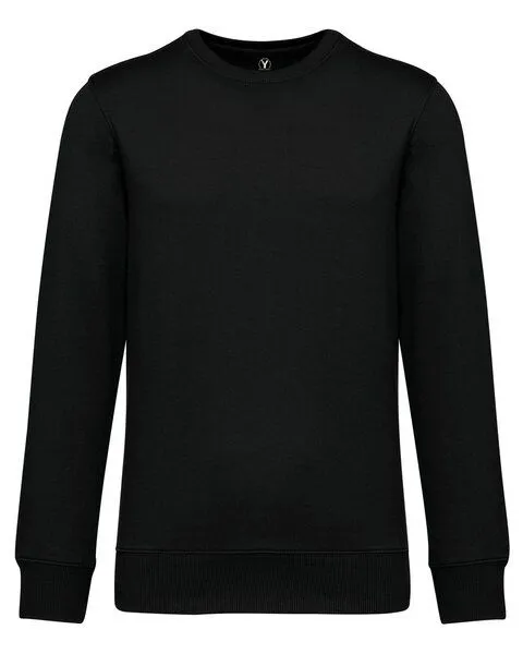 YTWOO YTWOO Umweltfreundliches Unisex French-Terry Sweatshirt mit hängenden Schultern, Schwarz, – Produktbild 1 von 3