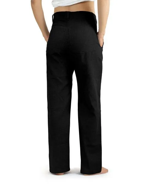 SCHAZAD Leinenhose APPROVAL-GO von SCHAZAD, Schwarz, – Produktbild 5 von 5