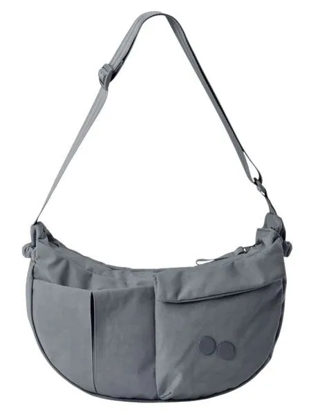 PINQPONQ PINQPONQ Crossbody Bag Krumm Medium, Crinkle grey, – Produktbild 2 von 4