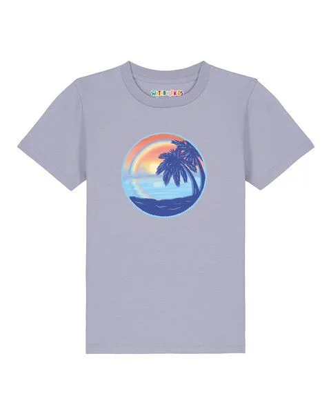 watabout.kids watabout.kids T-Shirt Kinder Sunset Rainbow, Lavender, – Produktbild 1 von 2