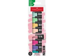 Faber-Castell Faber-Castell 8er-Set Mini-Textmarker "TXTLNR", pastell – Produktbild 1 von 1