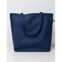 Printwear Printwear Twill-Tasche mit stabilem Bodenstoff Einkaufstasche Shopper Strandtasche Badetasche, Navy, – Produktbild 1 von 1