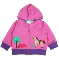 Toby Tiger Baby und Kinder Jacke mit Kapuze Pferdchen Gr.98 – Produktbild 1 von 1