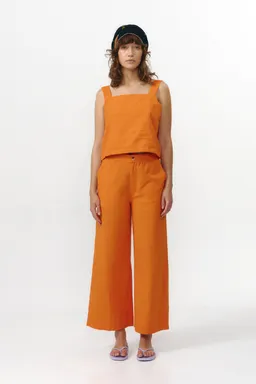 SUITE13LAB SUITE13LAB Damen vegan Hose Ulla Orange – Produktbild 1 von 1