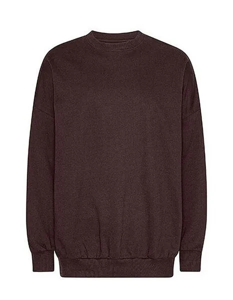 Neutral Neutral® Oversize Unisex Sweatshirt Tiger Cotton von Neutral Baumwolle in Umstellung zu Bio Baumwolle, Braun, – Produktbild 2 von 4