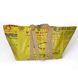 REFISHED fair fashion REFISHED fair fashion Tasche 'CARGO BAG' - upcycelte Fischfuttersäcke – Produktbild 1 von 1