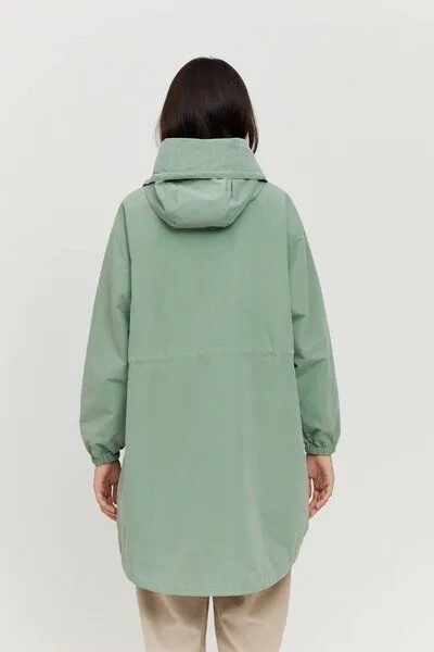 Mazine Mazine Übergangsjacke - Ella Light Parka, Cobalt green (grün), – Produktbild 3 von 5
