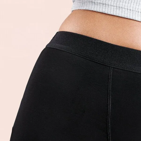 Taynie Ultra Periodenunterwäsche Biozidfrei 60°C Taynie Shorts Ultra, Schwarz, – Produktbild 4 von 5