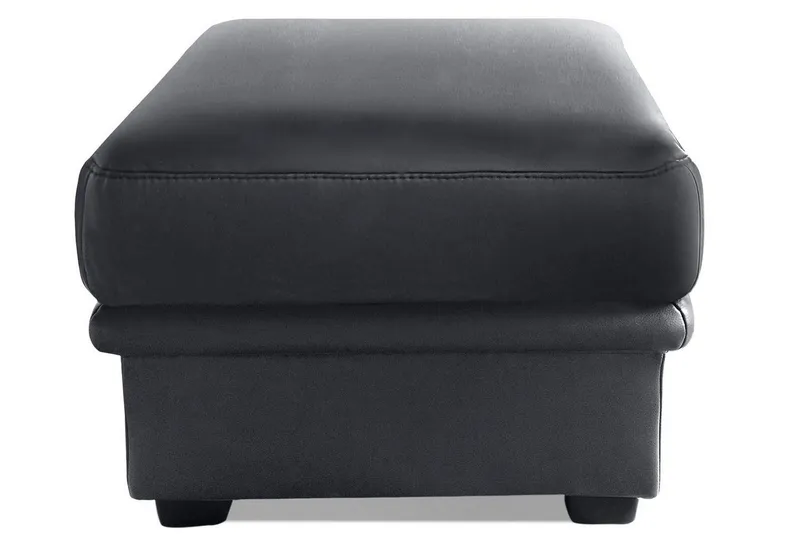 sit&more Polsterhocker Savona, B: 58 cm, individuell zu kombinieren, Schwarz, – Produktbild 3 von 5