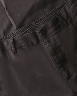 KnowledgeCotton Apparel KnowledgeCotton Apparel Damen vegan Hose Bloom Barrel Pique Chocolate Torte – Produktbild 1 von 1