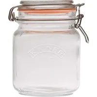 Kilner KILNER Vorratsglas "Quadratisch" mit Bügelverschluss 1 l – Produktbild 1 von 1