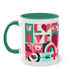 PepMelon PepMelon Beere Liebe Tee & Kaffee Becher, 11oz, 330 ml – Produktbild 1 von 1