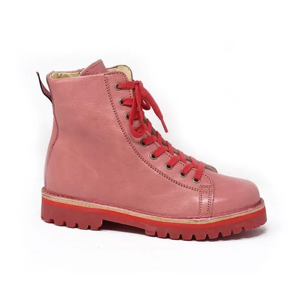 Grünbein Shoes Grünbein Shoes Schnürboots Noa II rosa – Produktbild 2 von 3