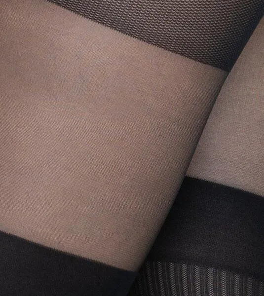 Swedish Stockings Swedish Stockings Strumpfhose Dagmar Over knee, Schwarz, – Produktbild 3 von 4