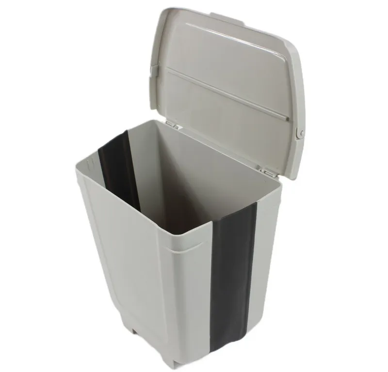 OCS Einbaumülleimer Abfalleimer Mülleimer faltbar 4-8 Liter Wohnmobil Camping Caravan – Produktbild 2 von 5
