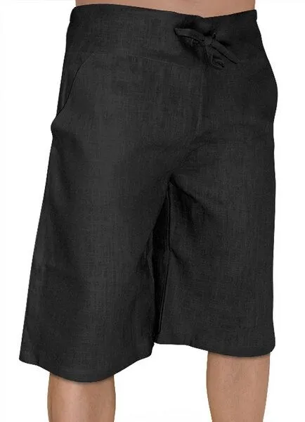 SCHAZAD Bermuda-Leinenhose von SCHAZAD, Schwarz, – Produktbild 2 von 5
