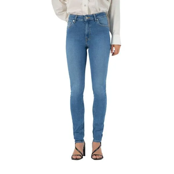MUD Jeans MUD Jeans Jeans Skinny Fit - Hazen, Blau (pure blue), – Produktbild 1 von 5