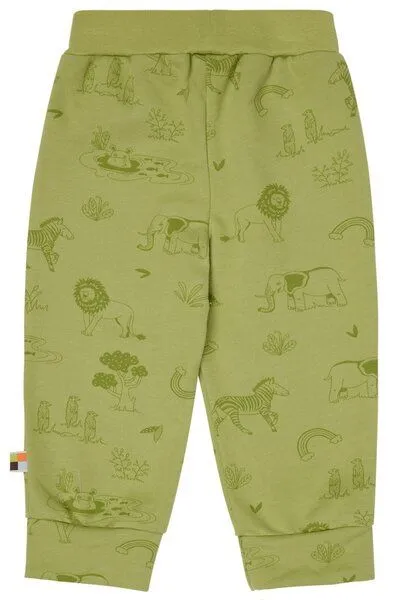 loud + proud loud + proud Babys & Kinder Hose mit Druck, GOTS-zertifiziert, Avocado(grün), – Produktbild 2 von 2