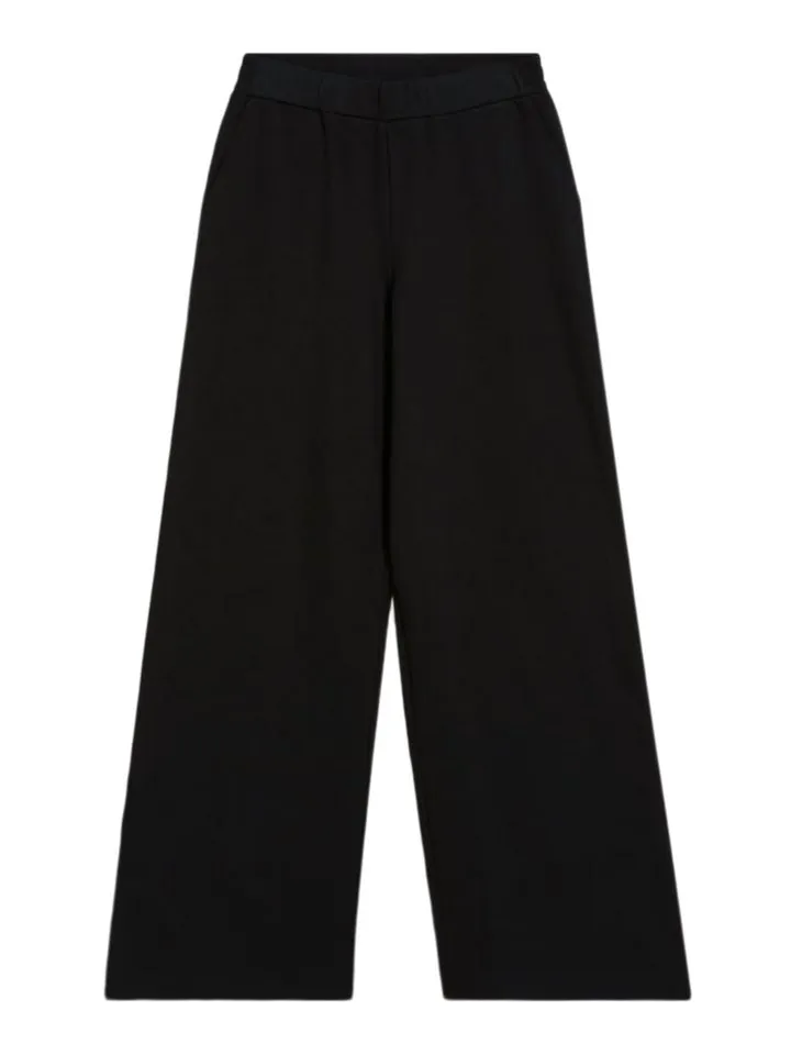 ARMEDANGELS ARMEDANGELS Jerseyhose schwarz,Casual,Viskose,Unifarben,Regular Fit,Hoch, Schwarz, – Produktbild 1 von 3
