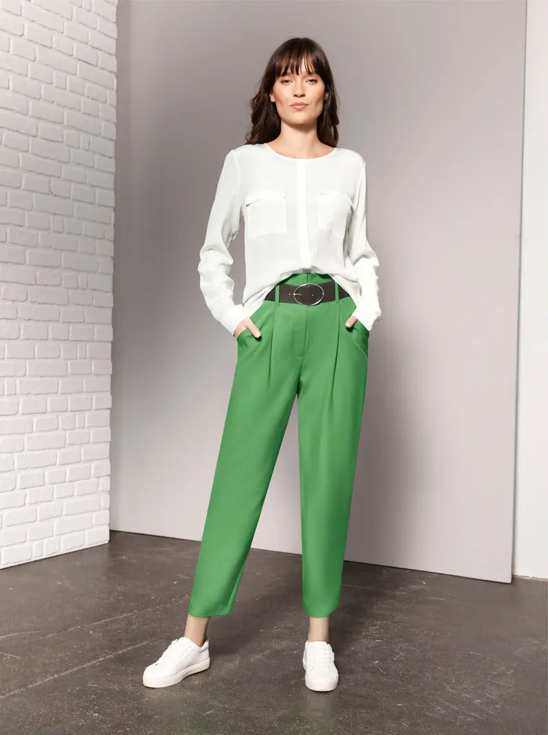 Witt Bundfaltenhose, Apfel, – Produktbild 3 von 3