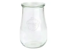 Weck Weck Tulpenglas, Einmachglas mit Deckel, 1750 ml, 19 cm x Ø 10 cm – Produktbild 1 von 1