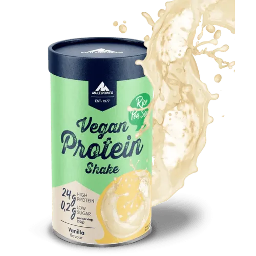 MULTIPOWER Vegan Protein Shake - 420g - Vanilla – Produktbild 1 von 1