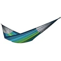 MacaMex MacaMex Solea Netzhängematte XL Baumwolle, Ocean (blau-grün), – Produktbild 1 von 1
