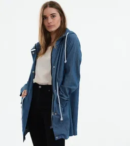 Gary Mash GARY MASH Parka Brooks aus Light Denim aus Bio-Baumwolle – Produktbild 1 von 1