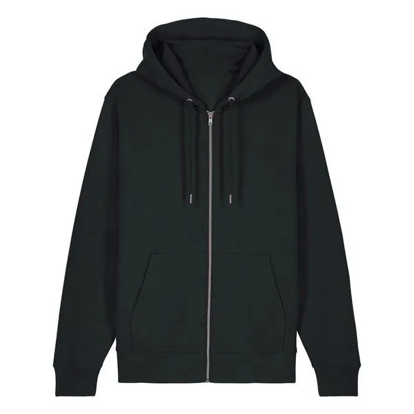 NATIVE SOULS NATIVE SOULS Zip-Hoodie Basic Herren aus Bio-Baumwolle, Black, – Produktbild 1 von 1