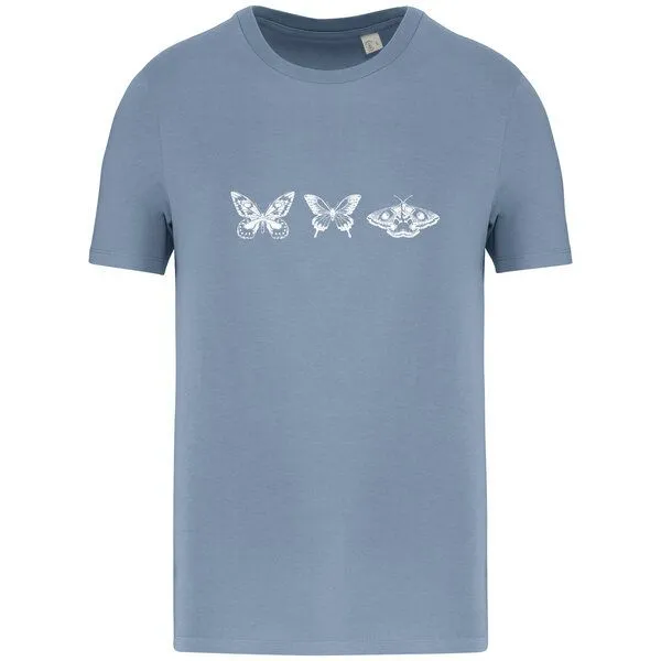 Greenspired Greenspired Basic Bio T-Shirt Metamorphose 155g/m² XXS - 4 XL", Hellblau, – Produktbild 1 von 1
